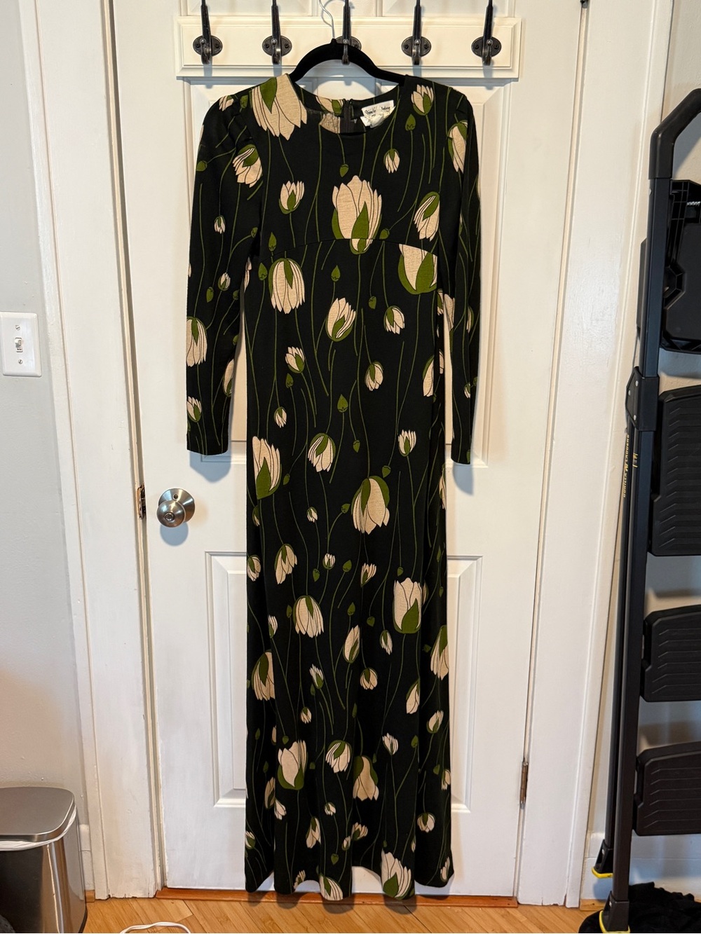 True Vintage Diane Von Furstenberg 70s tulip maxi dress